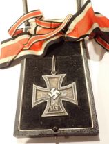 Rare Maker Marked WW2 German Knights Cross of the Iron Cross