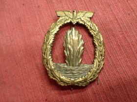 WW2 German Kriegsmarine Minesweepers badge