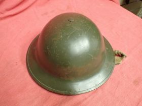 WW2 British/Canadian steel helmet dated 1941