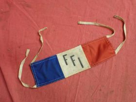 WW2 French Forces of the Interior armband