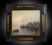 Antique painting by Nicolas De Corsi, 19th century