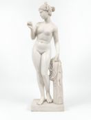 Marble sculpture of Venus, H. 152 cm