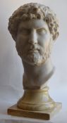 Head of the Roman emperor Hadrian