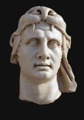 Marble head of Mithridates IV