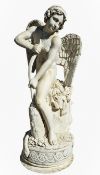 Large statue of Eros