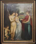 Painting: Cupid and Psyche, 140 cm high