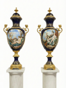 Pair of Sèvres vases