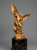 Saint Michael the Archangel, gilded bronze