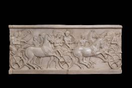 Battle bas-relief, 120 cm