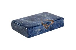 Sodalite casket
