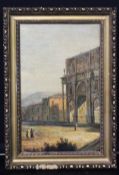 oil on canvas, Rome, Arch of Constantine