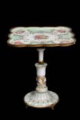 Porcelain table
