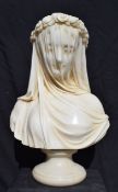 Bust of a Veiled Lady