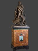 Scagliola sculpture