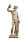 Bacchus sculpture in Vicentina stone