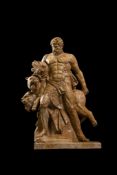 Hercules and Cerberus After Lorenzo Mattielli