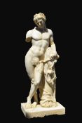 Marble statue of Dionysius