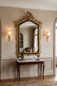 Large Louis Philippe mirror