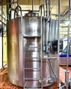 Walker 2000 Gallon Jacketed Mix Tank