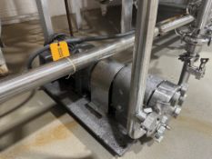 Tri-Clover Positive Displacement Pump for Sugar