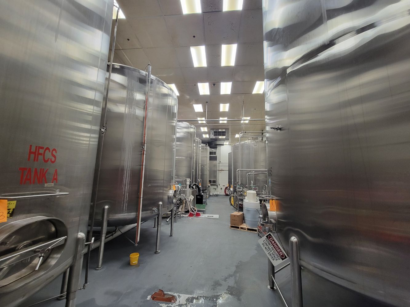 Short Notice Beverage Processing Tanks and Water Treatment Equipment
