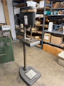 CRAFTSMAN 150 15-1/2" VINTAGE DRILL PRESS, 10" X 10" TABLE