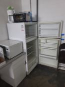 LOT - ROPER REFRIGERATOR, TOASTER OVEN, COFFEE MAKER, SHARP MICROWAVE