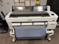 EPSON SURECOLOR T5270 36" LARGE-FORMAT COLOR INKJET PRINTER, MODEL K251A, S/N U88E003914