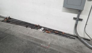 LOT - PIPE CLAMPS, UP TO 11-1/2'