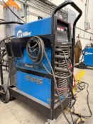 MILLER DYNASTY 350 WELDING POWER SOURCE, STOCK NO. 907204001, S/N ME140064L, W/ COOLMATE 3.5