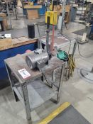 KALAMAZOO 1" BELT SANDER W/ STAND, 1/3 HP, 120V, SINGLE PHASE