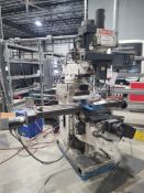 ACRA TURN-PRO GS18V 3 HP CNC VERTICAL MILL, ACU-RITE 3-AXIS DRO CONTROL, 10" X 54" TABLE, ACU-RITE