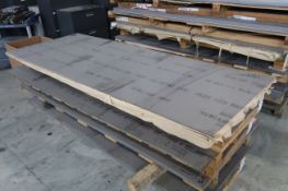 LOT - (15) TIMET TITANIUM SHEETS, 0.050" X 96" X 36" TYPE: TI6-4, HEAT: 27643DB