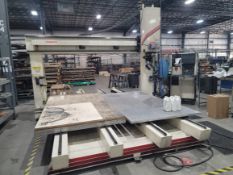 2007 THERMWOOD CORP. 5-AXIS CNC ROUTER W/ DUAL MOVING ALUMINUM TABLES (10' X 5' EACH TABLE), MODEL