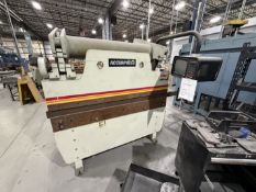 1997 ACCURPRESS 7606 60-TON X 6' CNC HYDRAULIC PRESS BRAKE, 8" STROKE, 14" MAX OPEN HEIGHT,