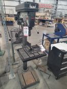 JET 20" FLOOR DRILL PRESS, 115/230V, SINGLE PHASE, 1/2" SPEED CHUCK, 1 HP, MODEL J-2550, LARGE 16" X