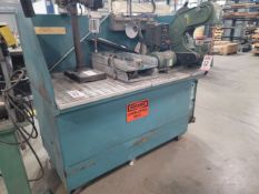 DYNABRADE 64400 METAL FINISHING DOWNDRAFT TABLE, 36" X 60", S/N 3364