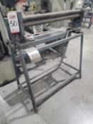 TENNSMITH 36" SLIP ROLL, MODEL SR36, 22 GA. CAPACITY, S/N 1182