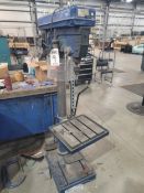 ARBOGA MACHINERY 20" FLOOR DRILL PRESS, 115/230V, SINGLE PHASE, 1/2" CHUCK, 1 HP, LARGE 16" X 14"