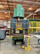 AIDA PP-XGC-100 GAP FRAME PUNCH PRESS, 100 TON CAPACITY, 21.5" X 42" BOLSTER, 50 SPM, SLIDE/RAM AREA