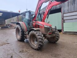ONLY 10% BUYERS PREMIUM! 2024 MASSEY FERGUSON 5711M TRACTOR