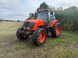 58 REG. KUBOTA M125X 125HP 4WD TRACTOR