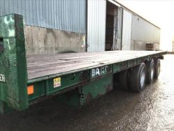 2012 20 TON LOW LOADER BAILEY TRAILER - 24.5 FT BED