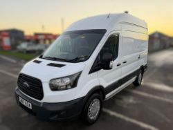 2018 67 FORD TRANSIT EX BT WORKSHOP PANEL VAN - 73K MILES - EURO 6 - INTERNAL RACKING