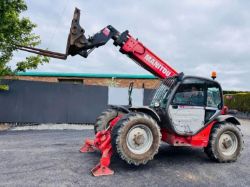 2012 MANITOU MT1030 ST TURBO TELEHANDLER - C/W PALLET TINES - 8378 HOURS.
