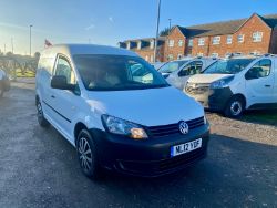 2012 12 VOLKSWAGEN CADDY C20 TDI 75 PANEL VAN = 145K MILES - CENTRAL LOCKING - BLUETOOTH