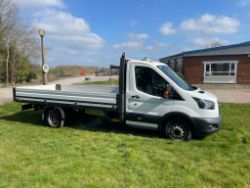 2018 68 FORD TRANSIT 350 FLAT BED - 118K MILES