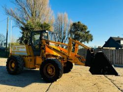 JCB 412 4WD LOADING SHOVEL C/W PERKINS ENGINE & BRAND NEW BUCKET - 10825 HOURS