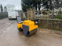 NEW/UNUSED 2025 MMS MS-850 TWIN DRUM RIDE ON CRICKET PITCH ROLLER