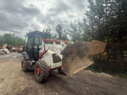 2002 JCB 2CX AIRMASTER LOADING SHOVEL WITH REAR COMPAIR AIR COMPRESSOR